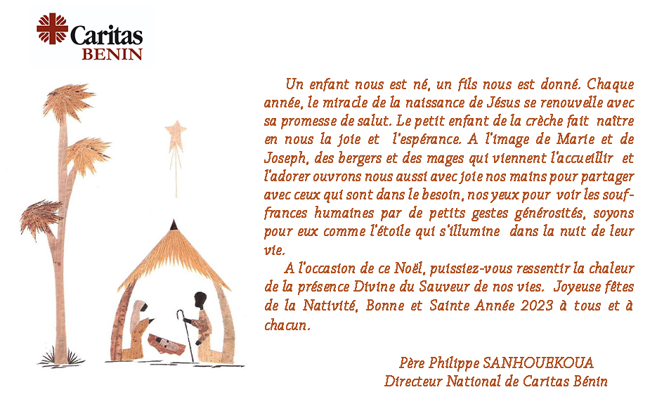 Voeux du Directeur Nationale